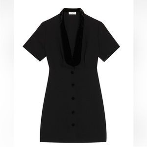 ISO Sandro black Helena mini dress!! Size small or 36
